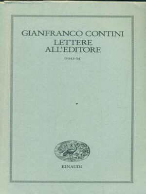 LETTERE ALL'EDITORE 1945-54