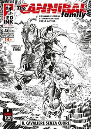 THE CANNIBAL FAMILY N.15 VARIANT EDITION IL CAVALIERE SENZA NOME