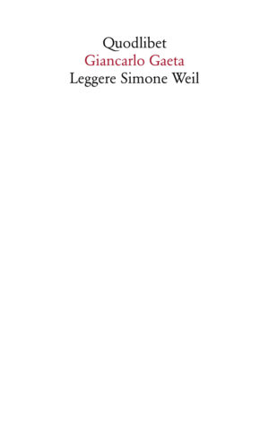 LEGGERE SIMONE WEIL