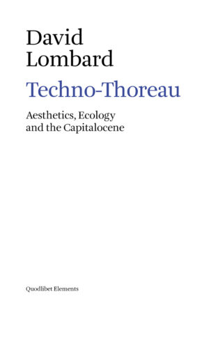 TECHNO-THOREAU. AESTHETICS, ECOLOGY AND THE CAPITALOCENE