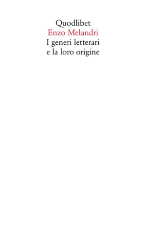GENERI LETTERARI E LA LORO ORIGINE (I)