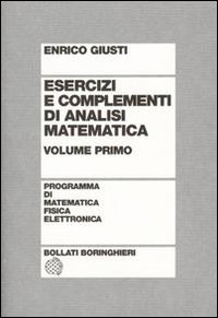 ESERCIZI E COMPLEMENTI DI ANALISI MATEMATICA