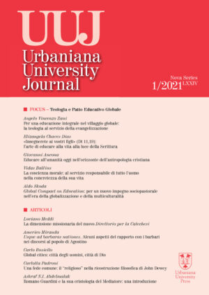 URBANIANA UNIVERSITY JOURNAL. EUNTES DOCETE (2021)