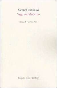 SAGGI SUL MODERNO