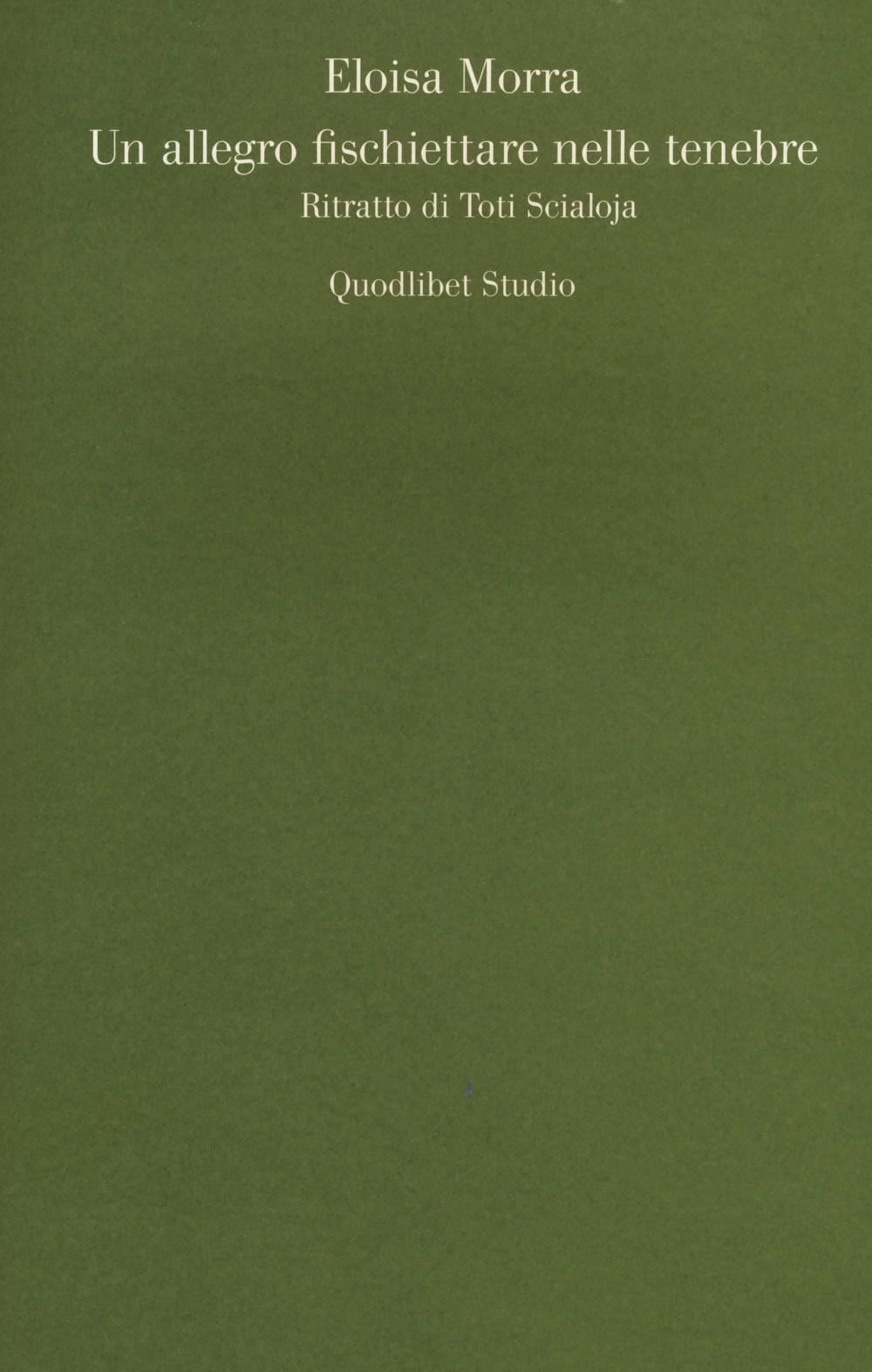 UN ALLEGRO FISCHIETTARE NELLE TENEBRE