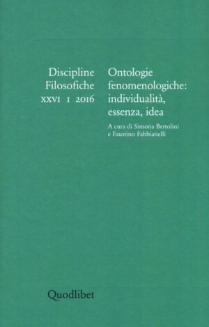 DISCIPLINE FILOSOFICHE XXVI I 2016