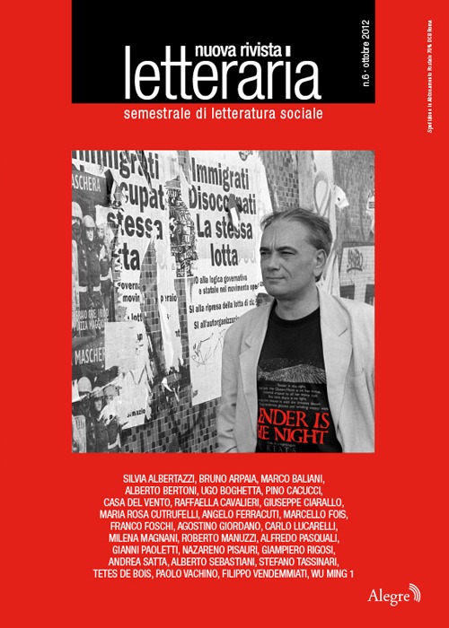 NUOVA RIVISTA LETTERARIA (2012). VOL. 6