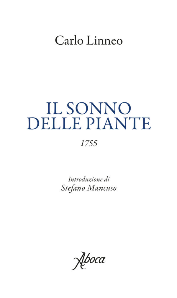 SONNO DELLE PIANTE. TESTO LATINO A FRONTE (IL)