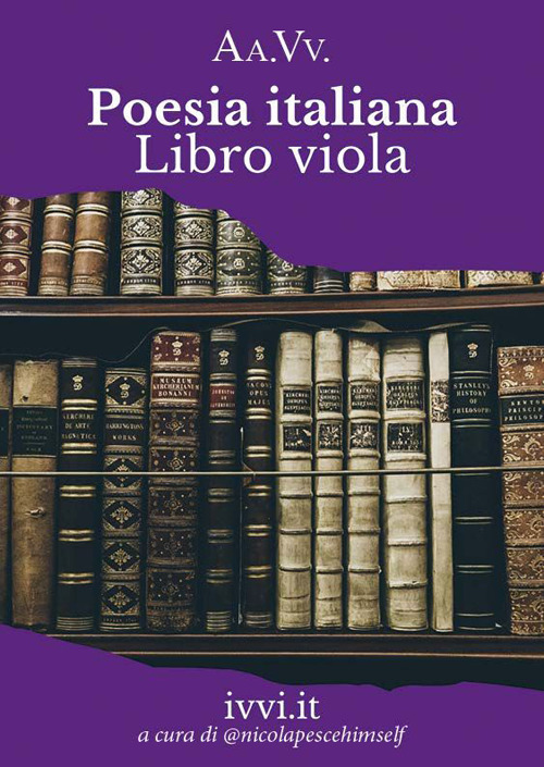 POESIA ITALIANA LIBRO VIOLA