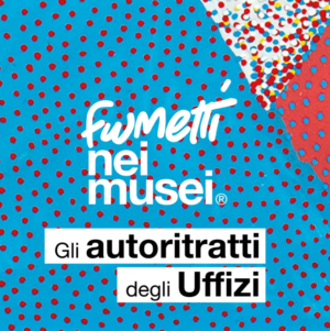 FUMETTI NEI MUSEI. Gli autoritratti degli Uffizi.