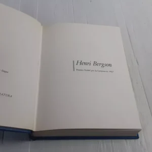 I premi Nobel per la letteratura - Henri Bergson (premio Nobel 1927)