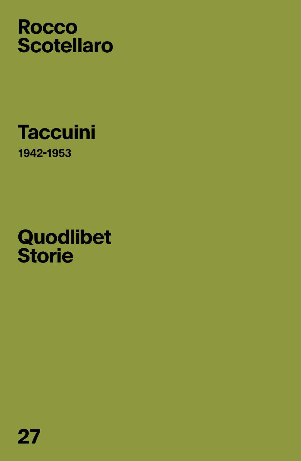 TACCUINI (1942-1953)