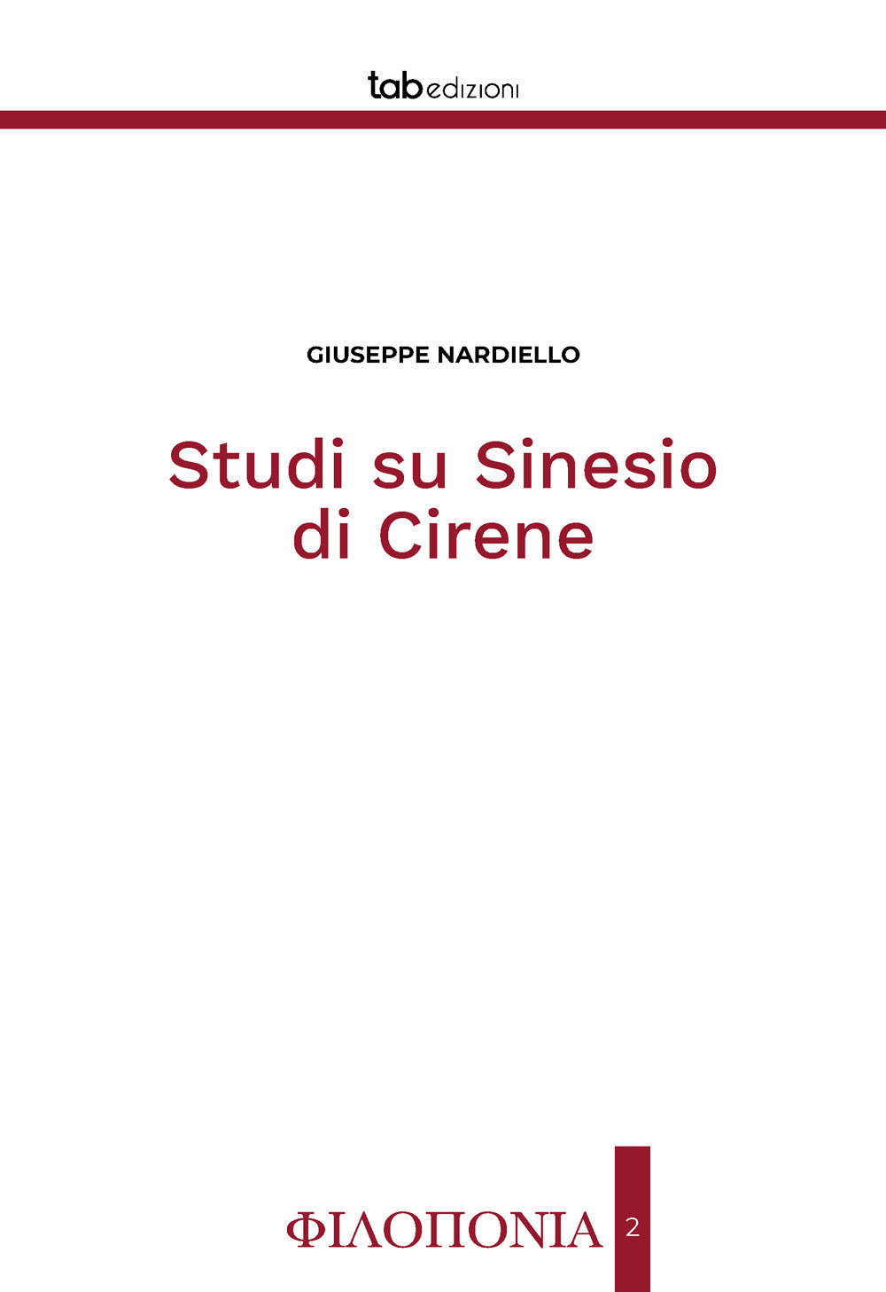 STUDI SU SINESIO DI CIRENE