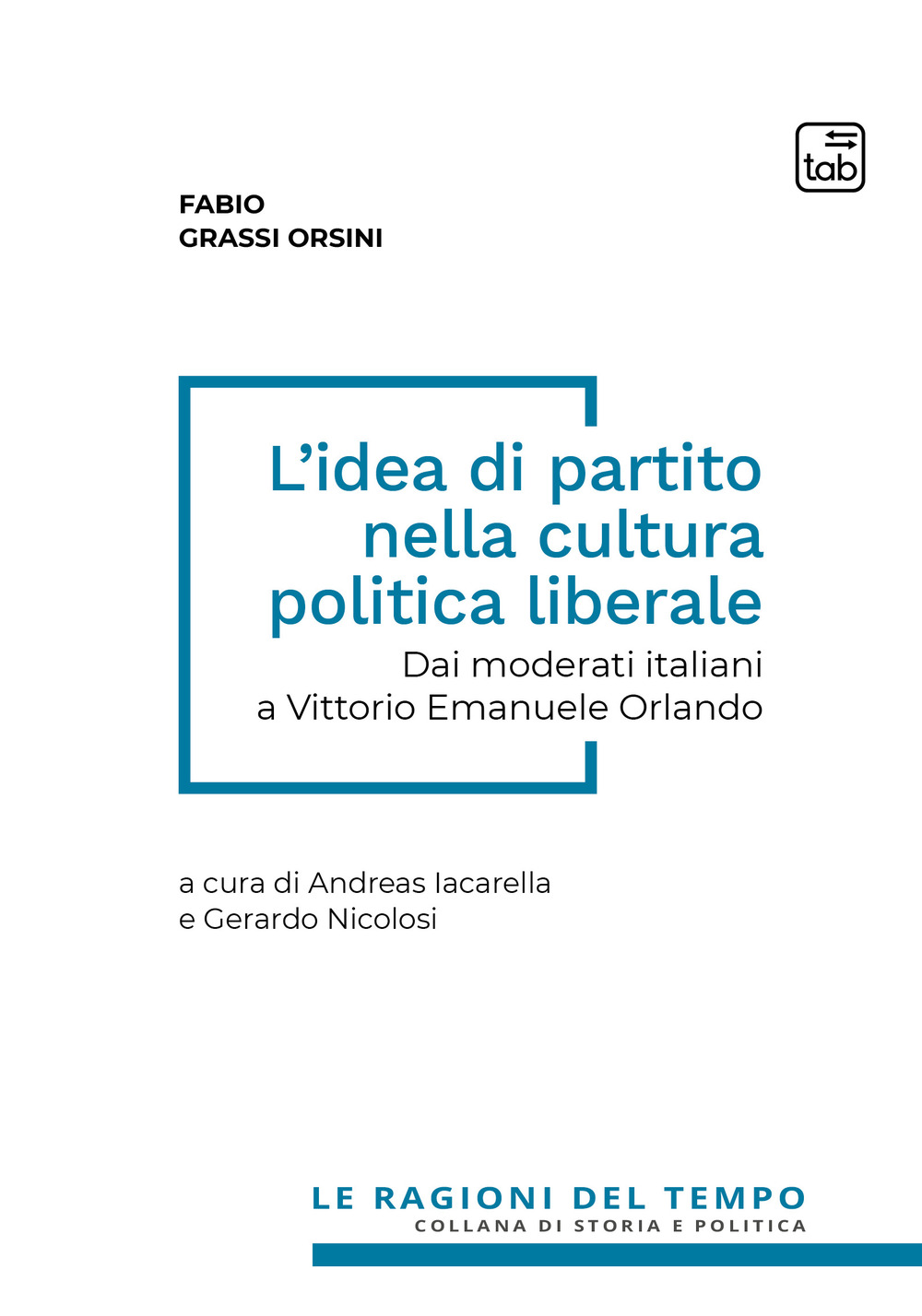 IDEA DI PARTITO NELLA CULTURA POLITICA LIBERALE. DAI MODERATI ITALIANI A VITTORIO EMANUELE ORLANDO (L')