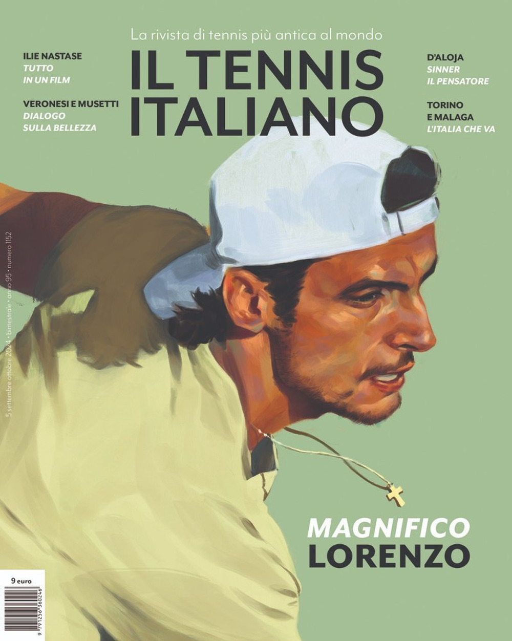 TENNIS ITALIANO. SETTEMBRE-OTTOBRE (2024) (IL) anno 95. numero 1152