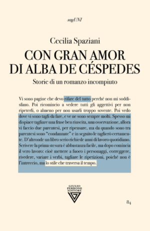 «CON GRAN AMOR» DI ALBA DE CÉSPEDES. STORIE DI UN ROMANZO