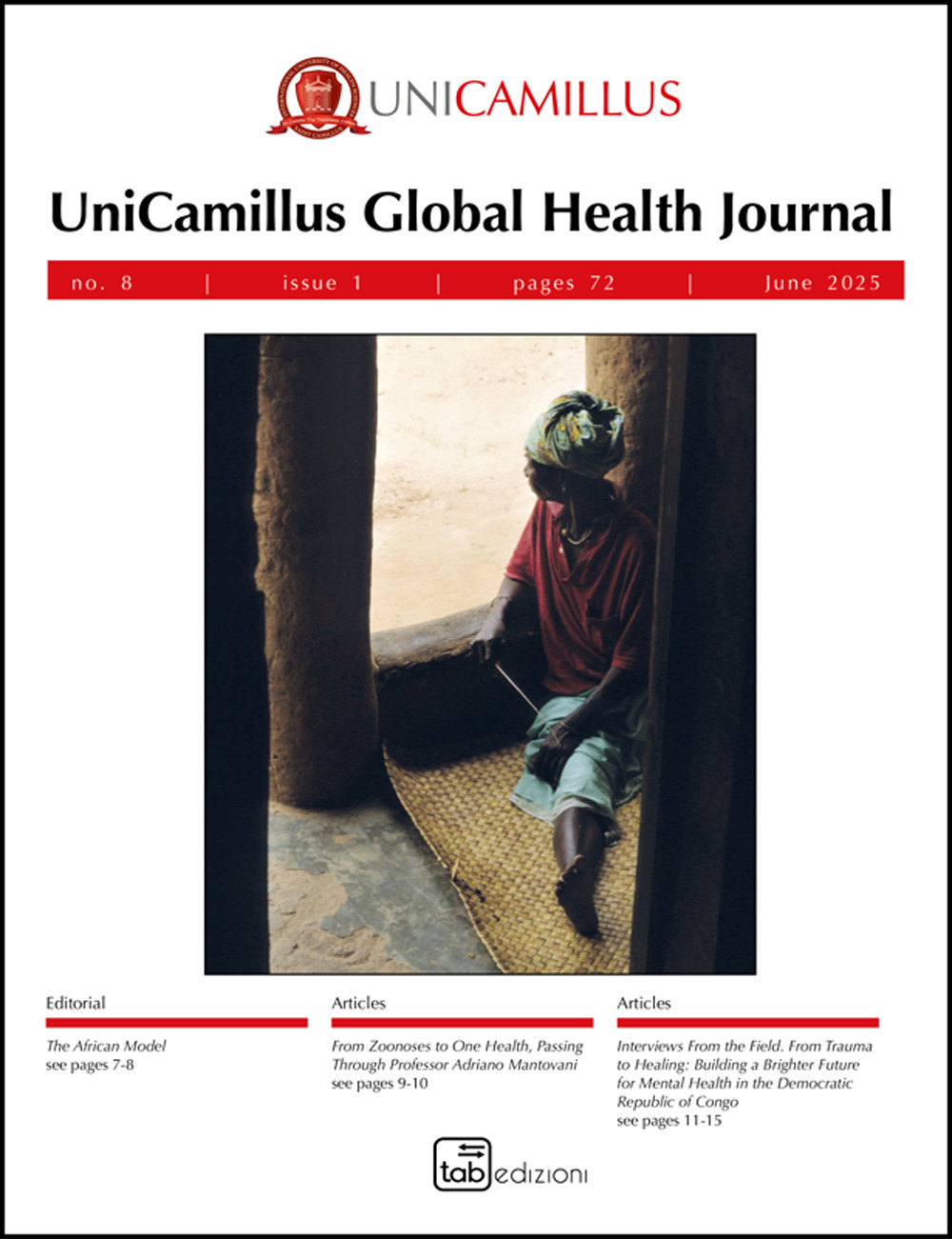 UNICAMILLUS GLOBAL HEALTH JOURNAL N. 8 ISSUE 1 JUNE 2025