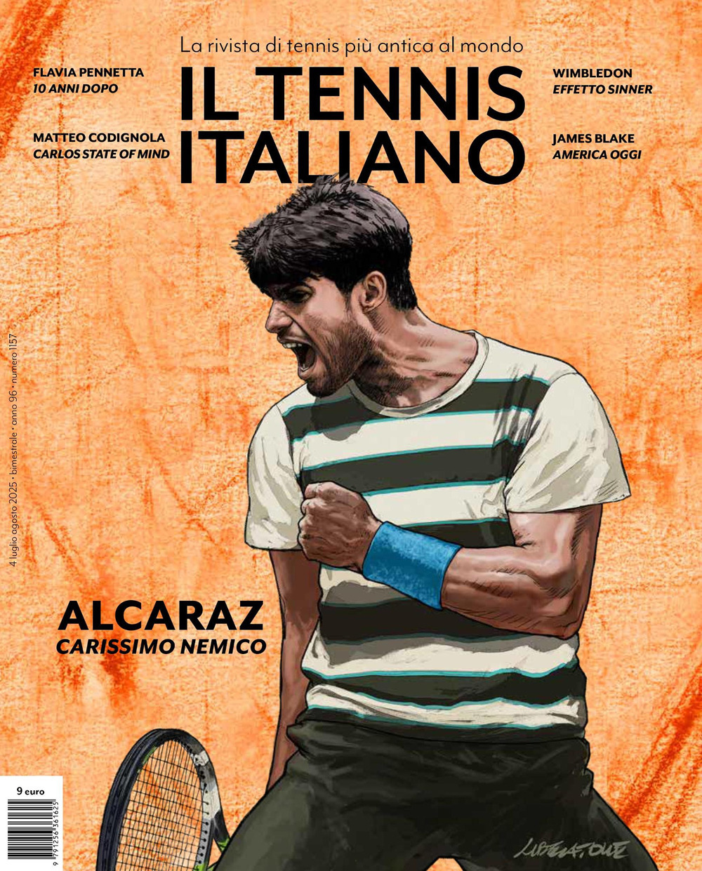 TENNIS ITALIANO. LUGLIO-AGOSTO (2025) (IL) anno 96 n 1157