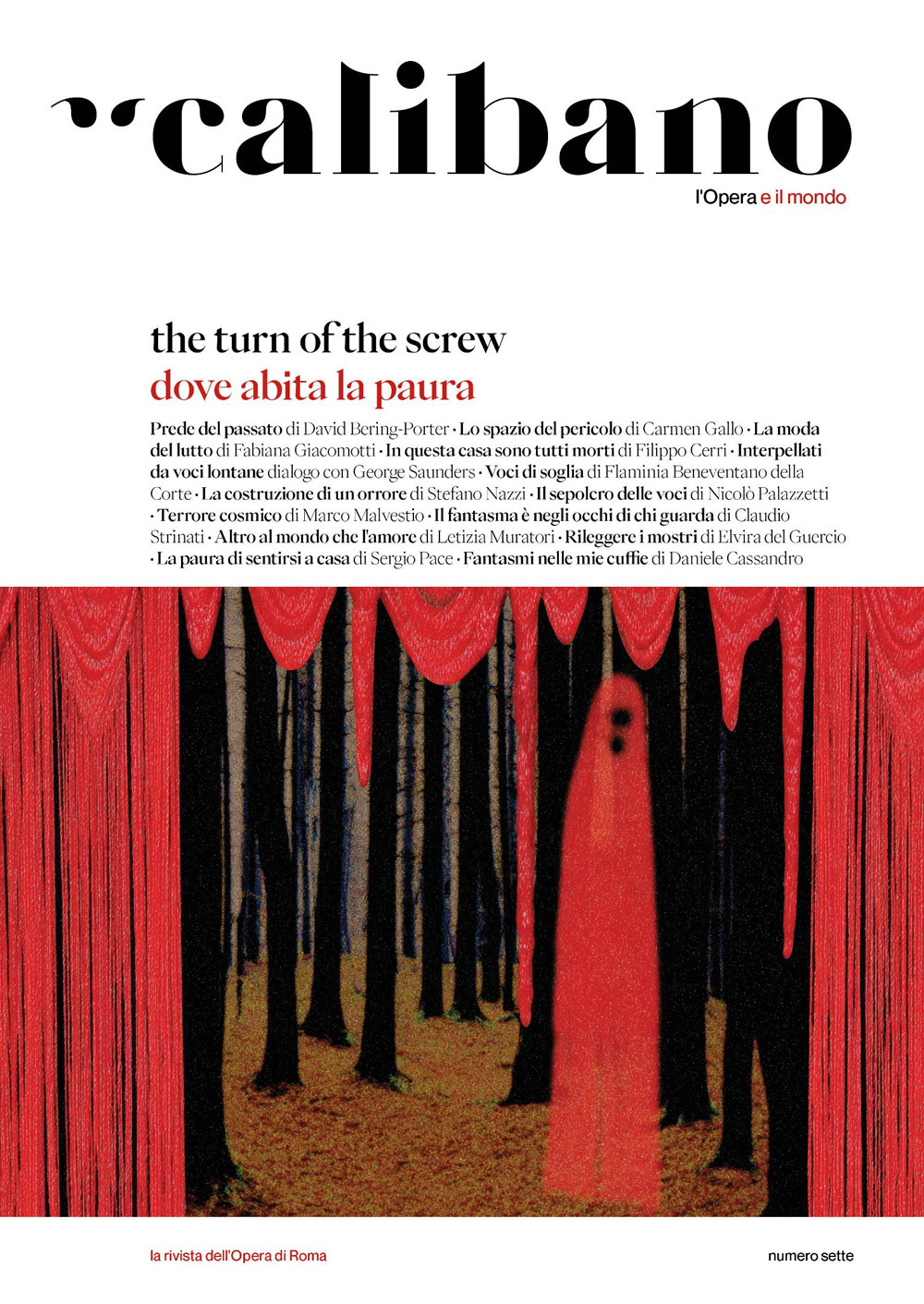 CALIBANO 7 | The turn of the screw / Dove abita la paura