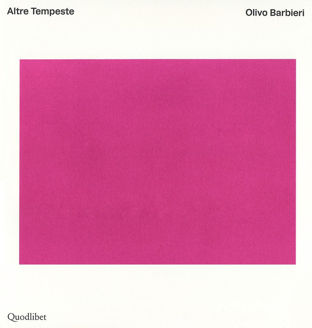 ALTRE TEMPESTE. EDIZ. ITALIANE E INGLESE
