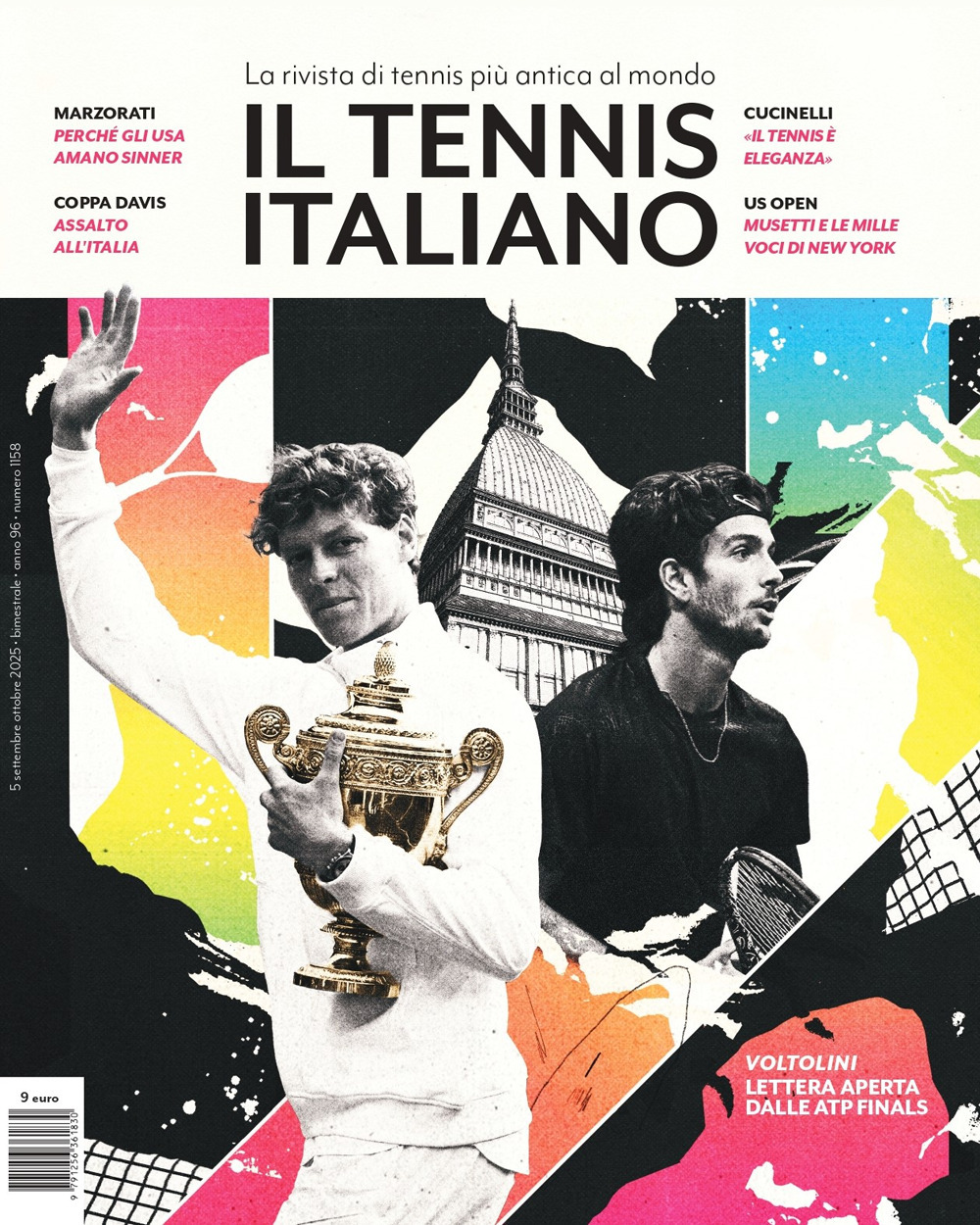 TENNIS ITALIANO. SETTEMBRE-OTTOBRE 2025 ANNO 96 N.1158