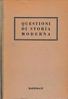 QUESTIONI DI STORIA MODERNA