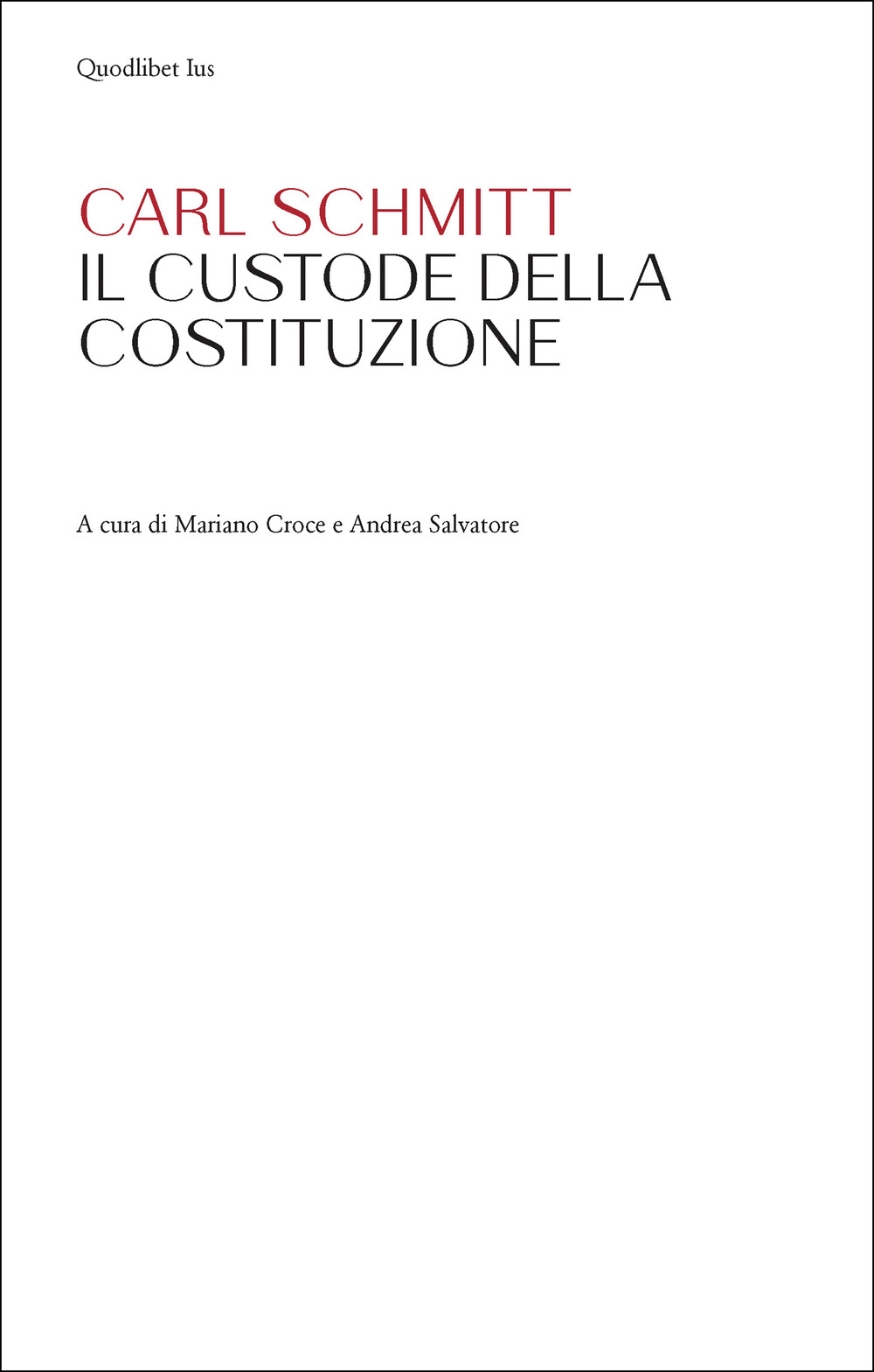CUSTODE DELLA COSTITUZIONE (IL)