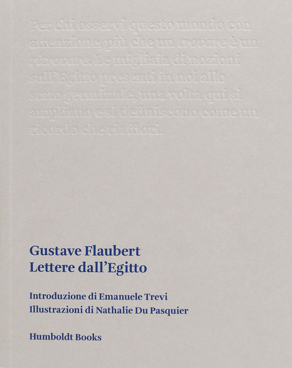 LETTERE DALL’EGITTO