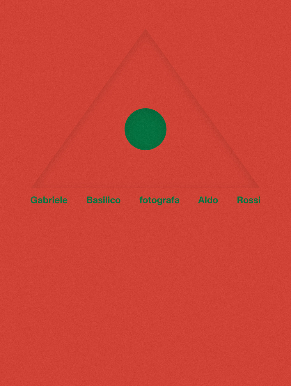 GABRIELE BASILICO FOTOGRAFA ALDO ROSSI. EDIZ. ITALIANA E INGLESE