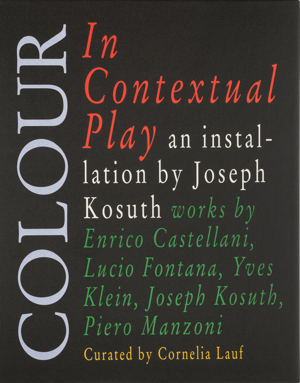 Colour in contextual play. Ediz. illustrata